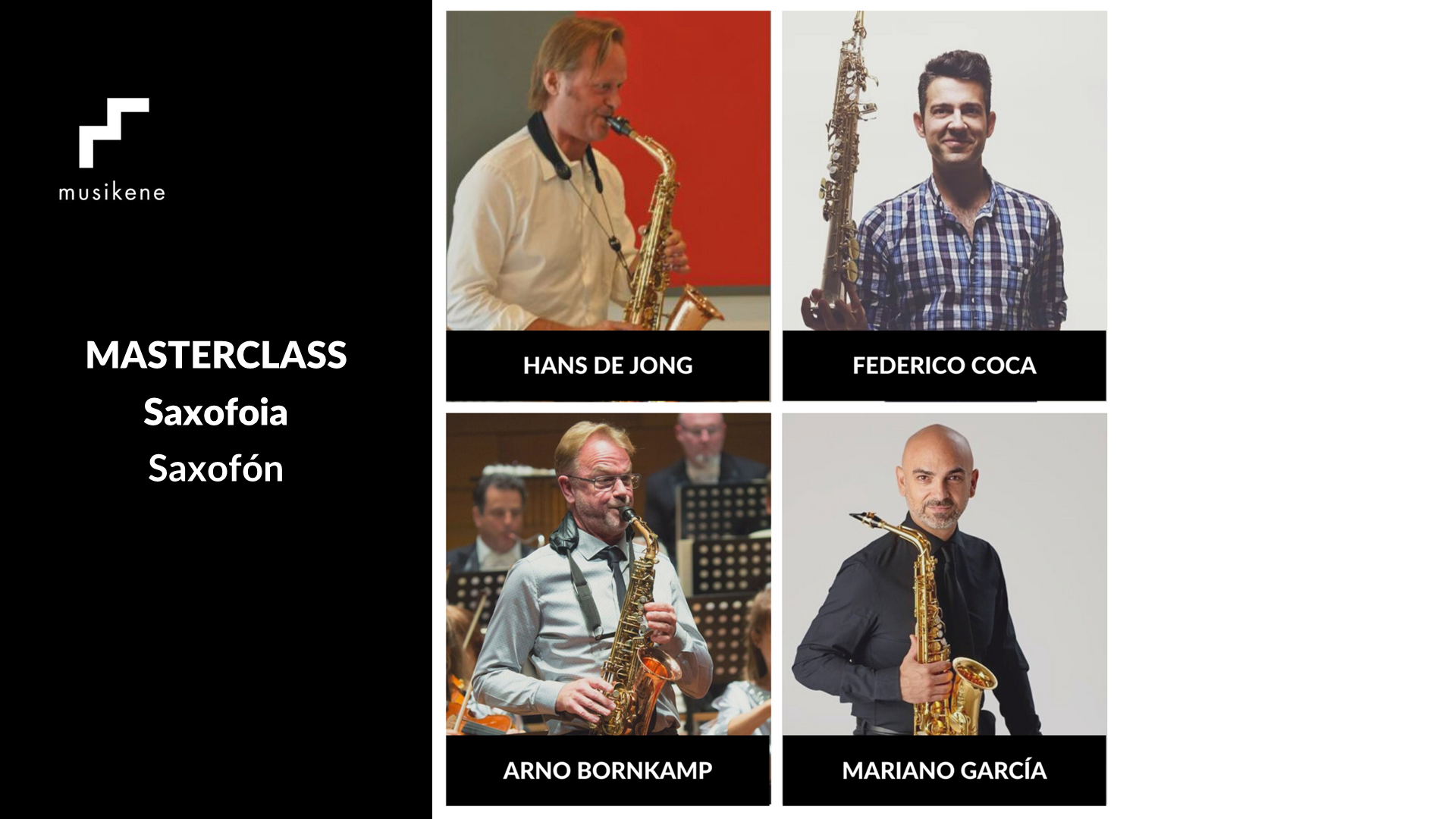 Masterclass - Saxofoia